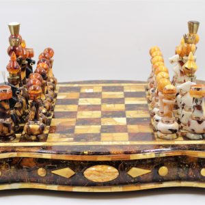 Prabangi vintažinė šachmatų lenta