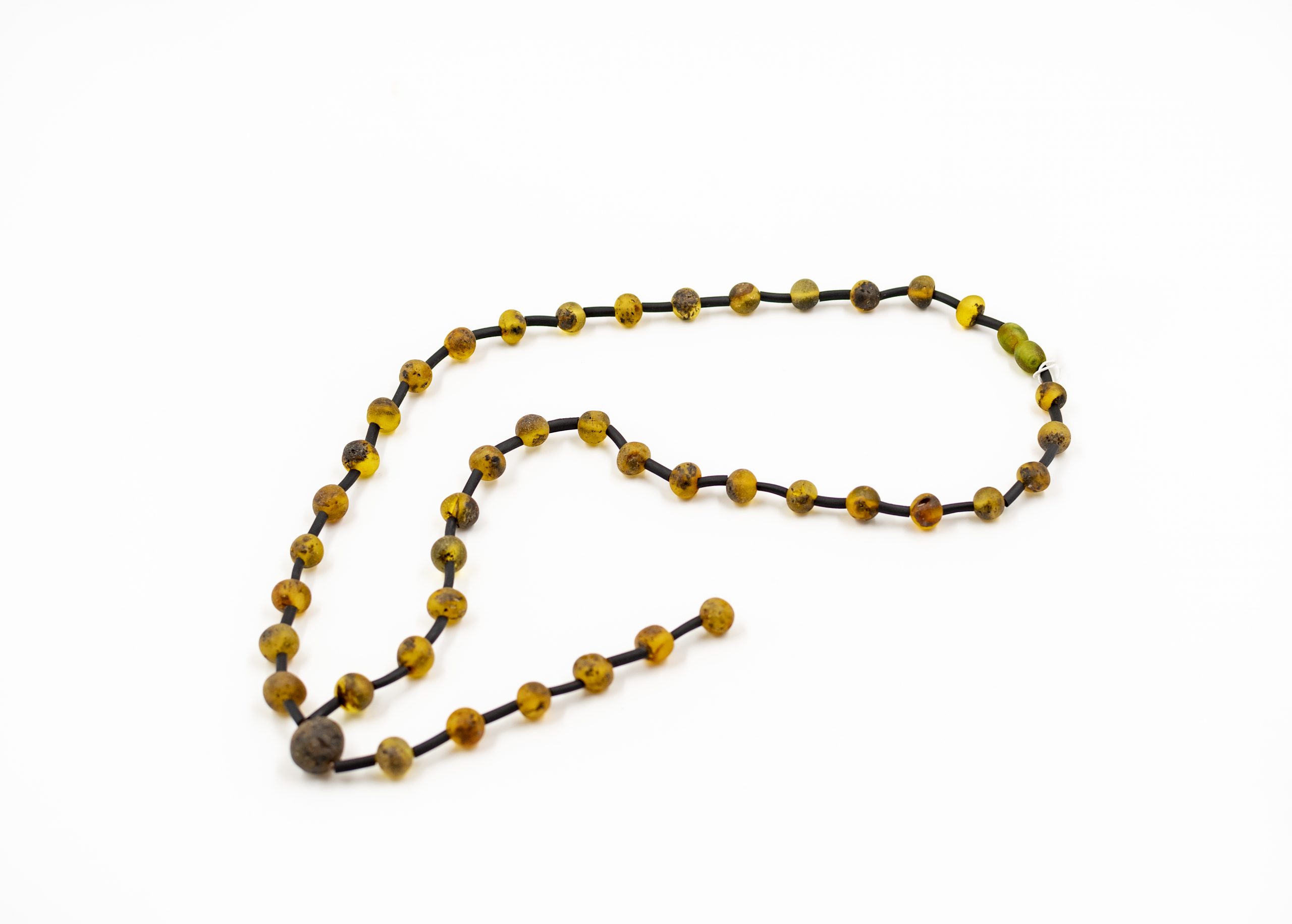 Šviesaus gintaro vėrinys