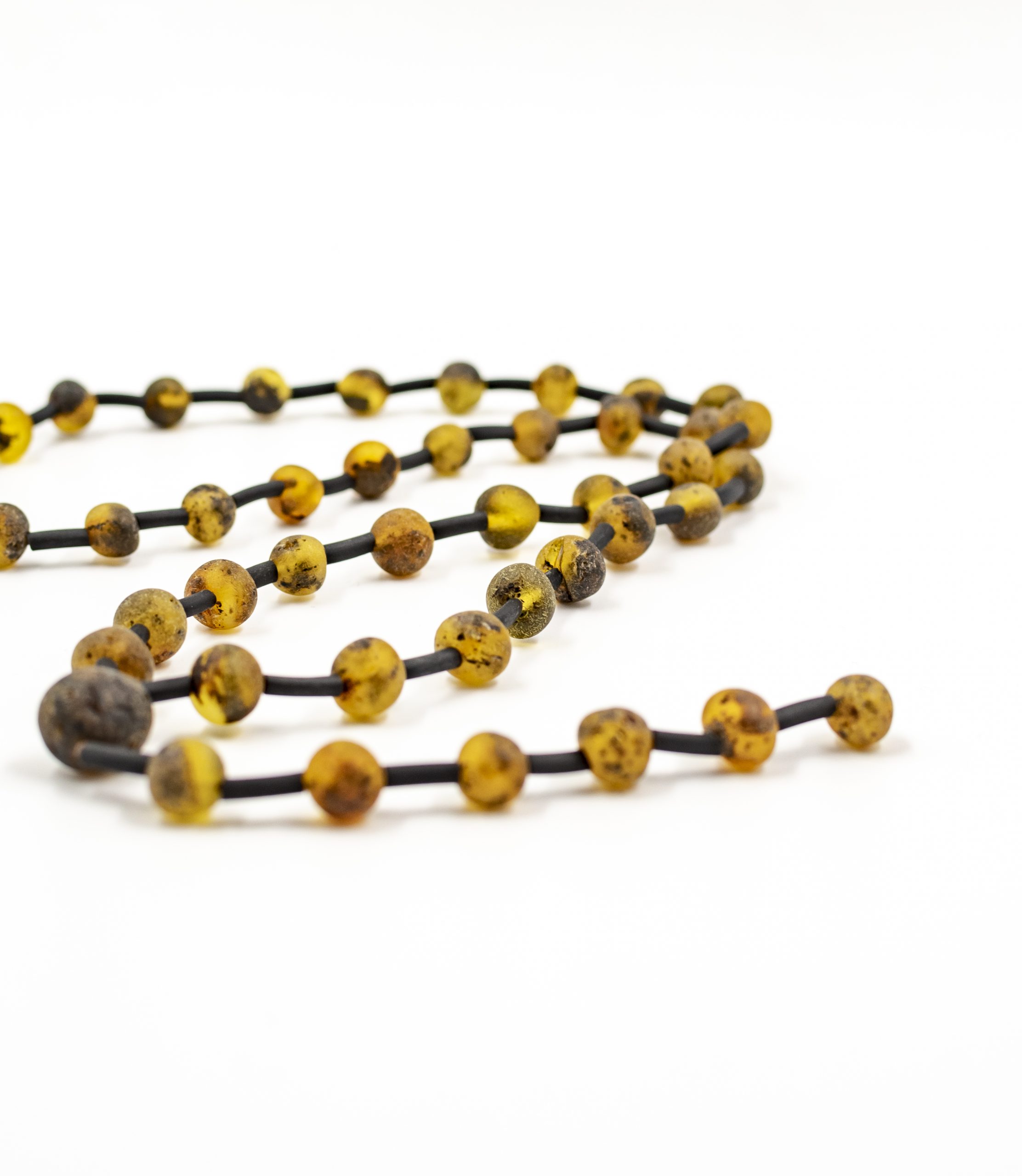 Šviesaus gintaro vėrinys - Image 4