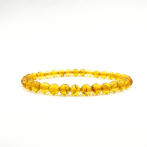 Smulki gintaro apyrankė