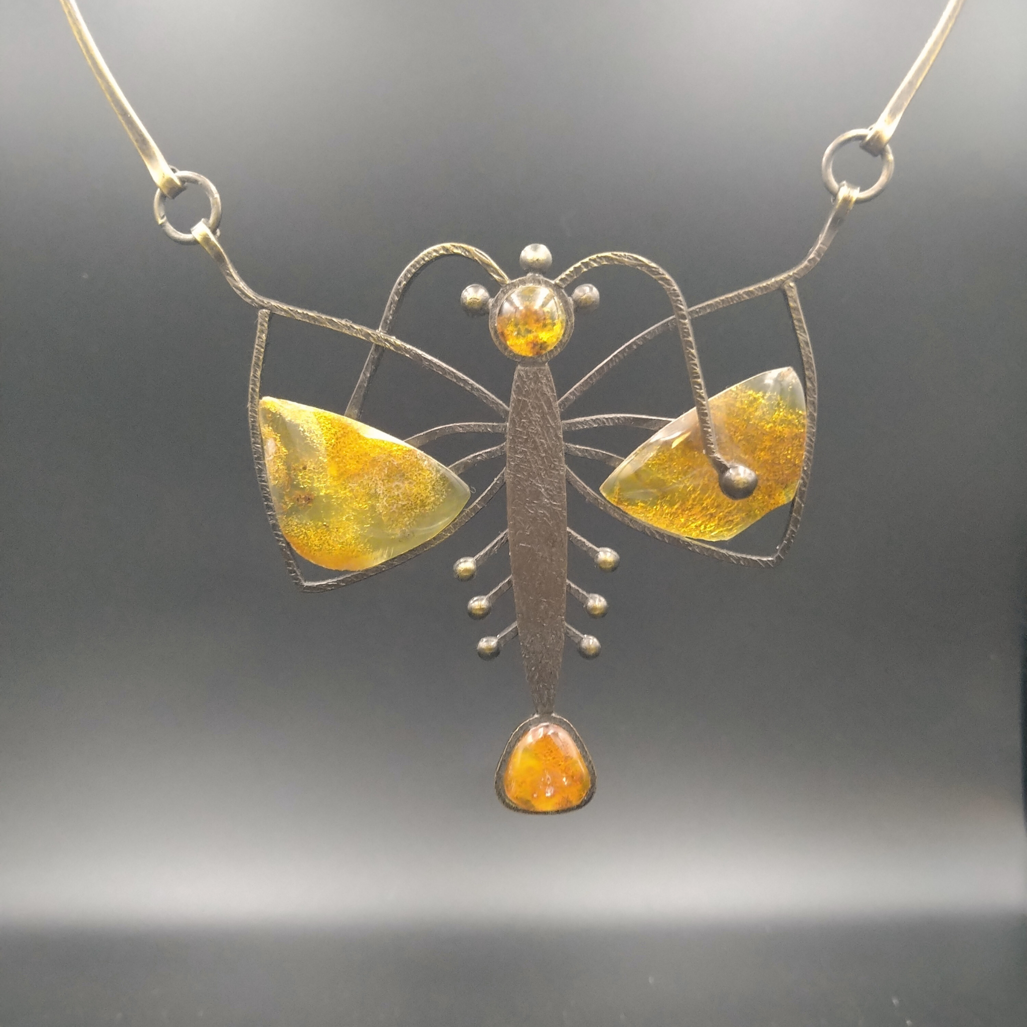 Žalvarinė antkaklė Laumžirgis - Image 6