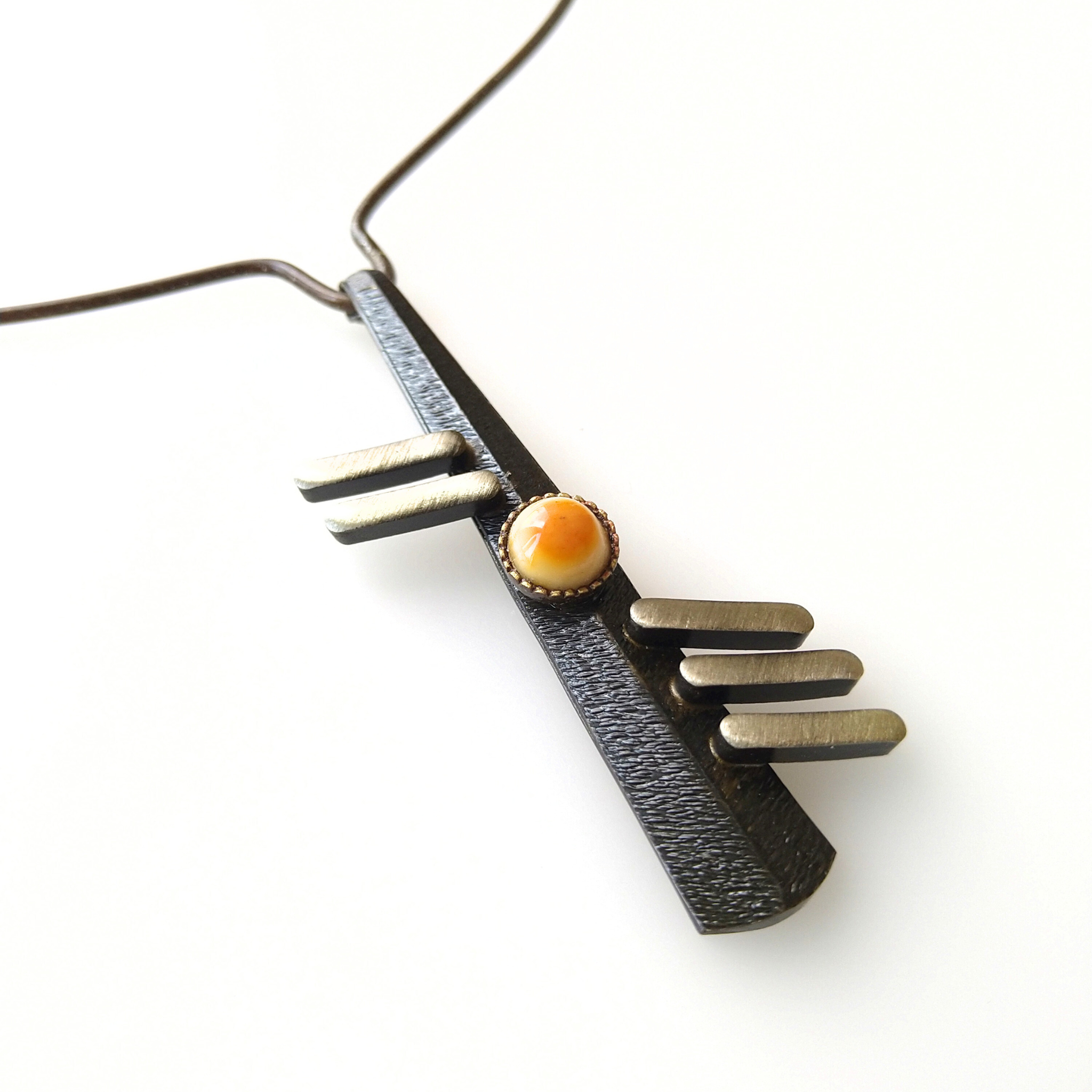 Žalvarinė antkaklė Medis - Image 3