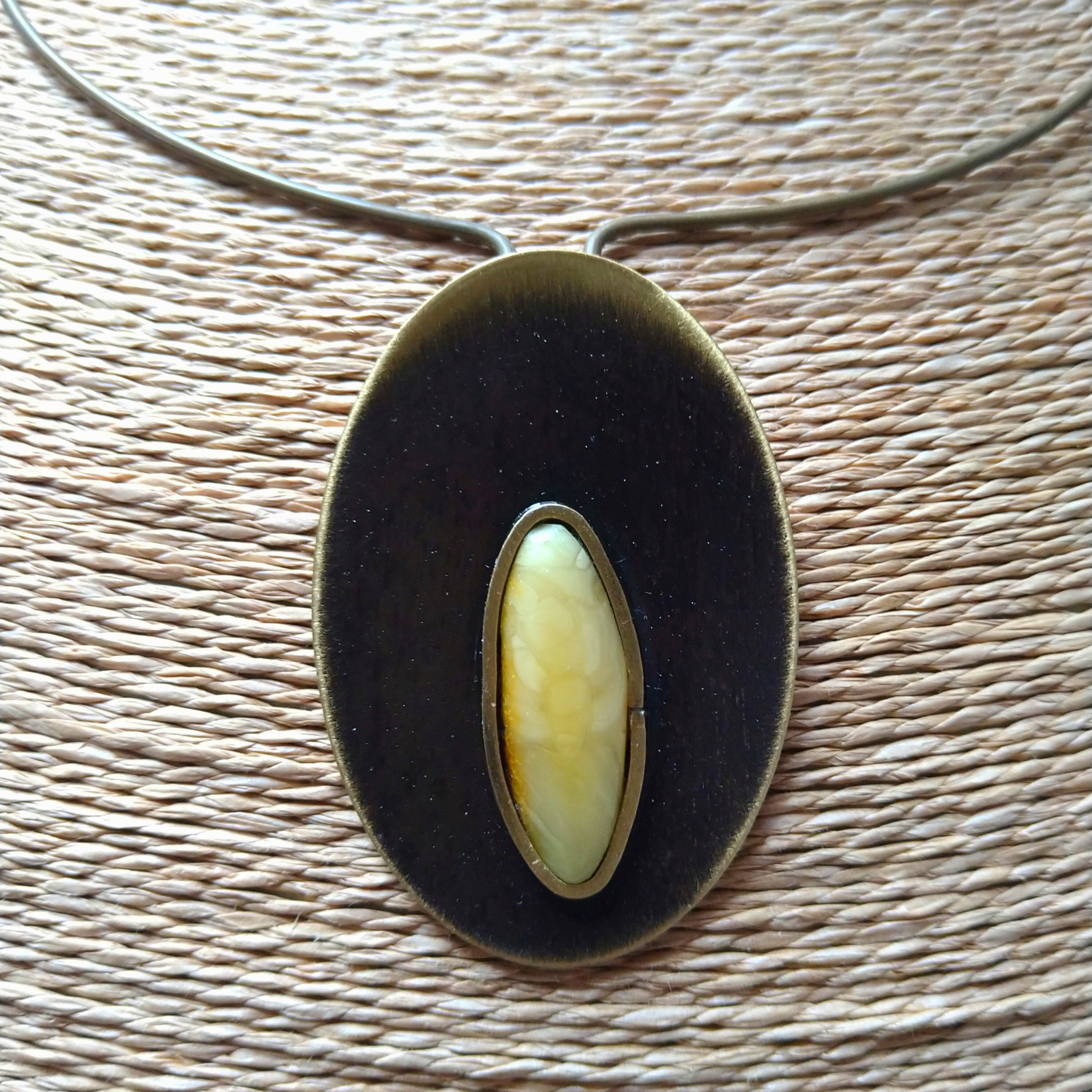 Antkaklė su auskarais Ovalas - Image 3