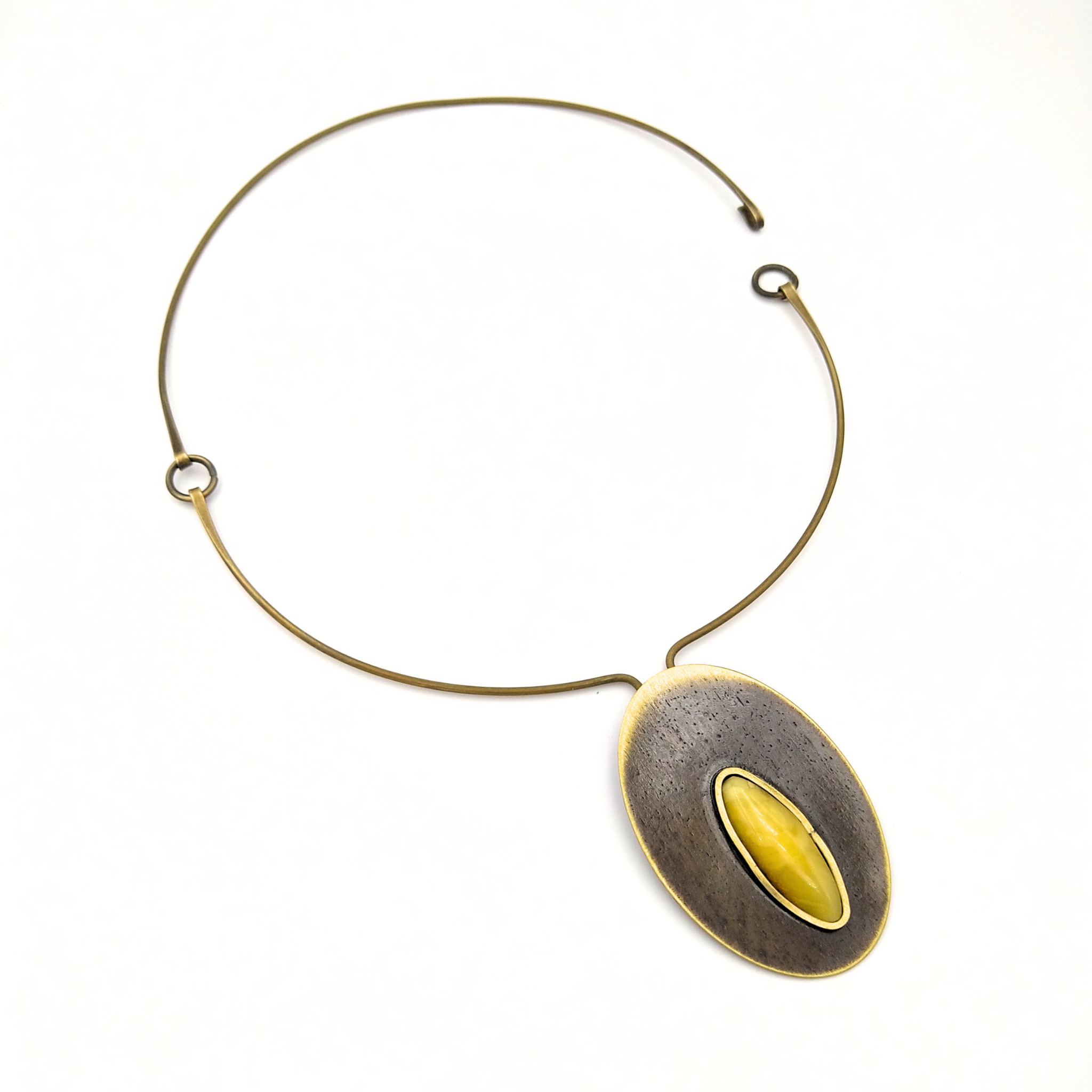 Antkaklė su auskarais Ovalas - Image 6