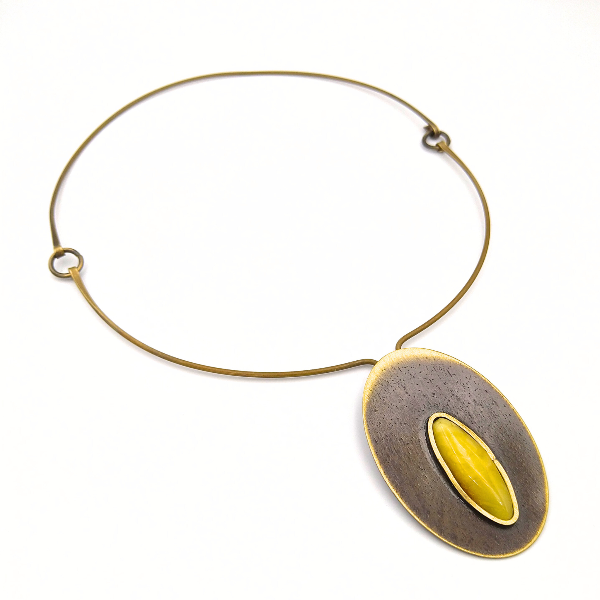 Antkaklė su auskarais Ovalas - Image 5